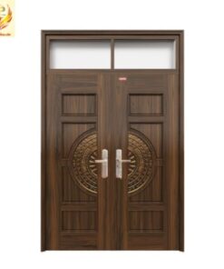Cửa thép vân gỗ NS2H15 2 cánh