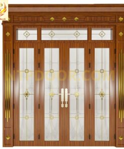 Cửa nhôm chính NS4AL BLS 4 cánh lõi foam