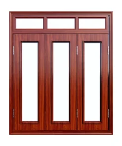 Cửa sổ thép vân gỗ 3 cánh CS3H0K - Vật Tư Xây Dựng NTP