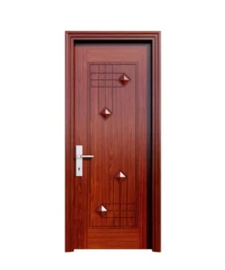 Cửa thép vân gỗ 1 cánh NS1H16 - Vật Tư Xây Dựng NTP