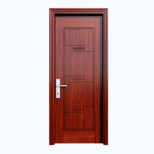 Cửa thép vân gỗ 1 cánh NS1H17 - Vật Tư Xây Dựng NTP