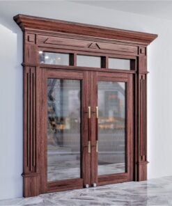 Cửa thép vân gỗ