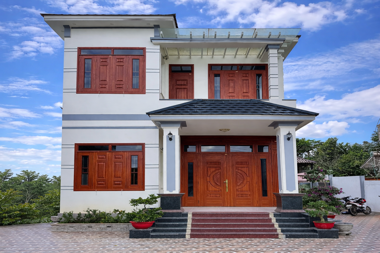 Mua Cửa Thép Vân Gỗ Uy Tín Ở Đâu Hưng Yên?